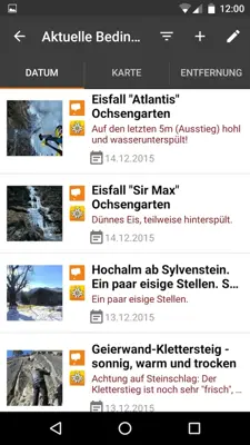 alpenverein android App screenshot 0